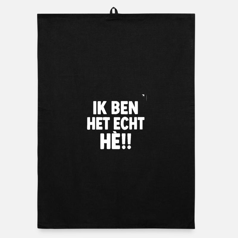 Ich bin es wirklich!! Organic Geschirrtuch