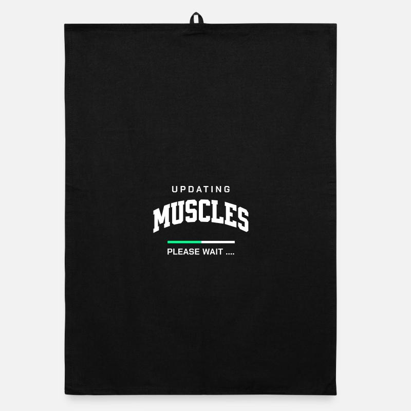 Updating - Organic dish towel - black