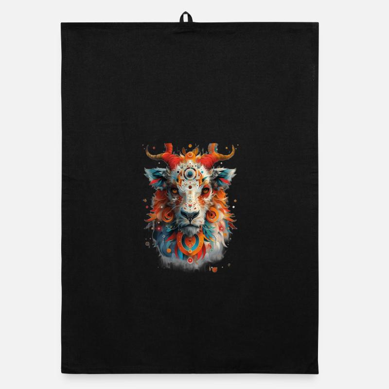 Tier Design Organic Geschirrtuch