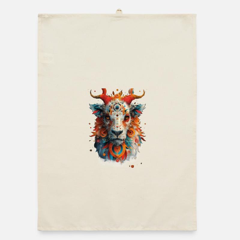 Animal Design Organic dish towel