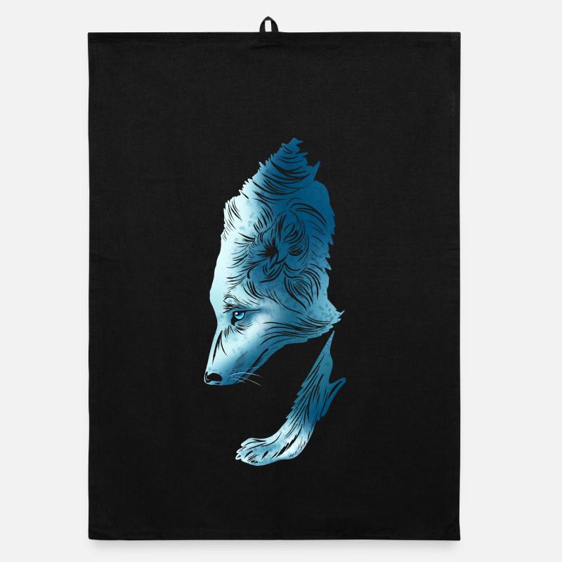 Wolf Organic dish towel