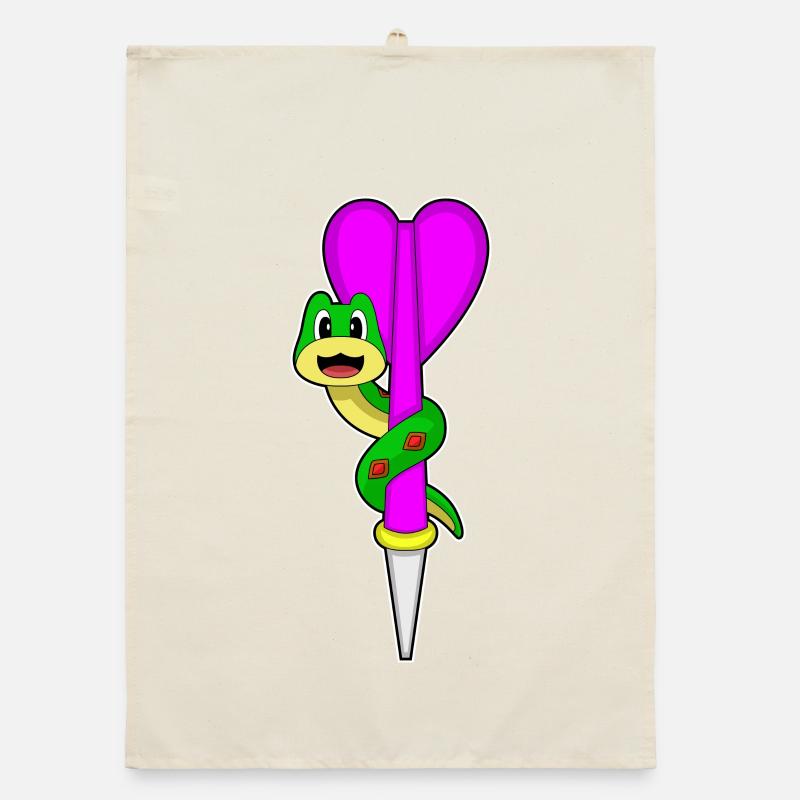 Fléchette serpent Torchon bio