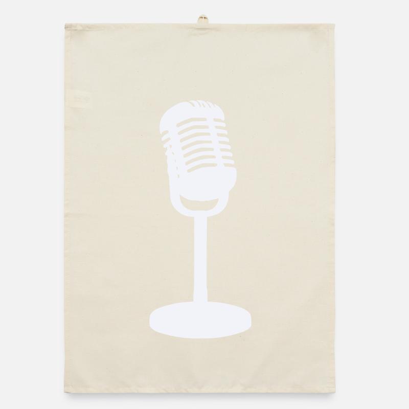 Mikrofon Organic Geschirrtuch