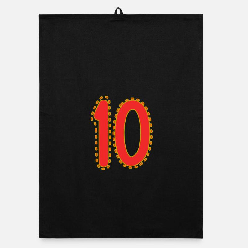 10. 10 JAHRE. 10-JÄHRIGES JUBILÄUM. 10-JÄHRIGES JUBILÄUM. Organic Geschirrtuch