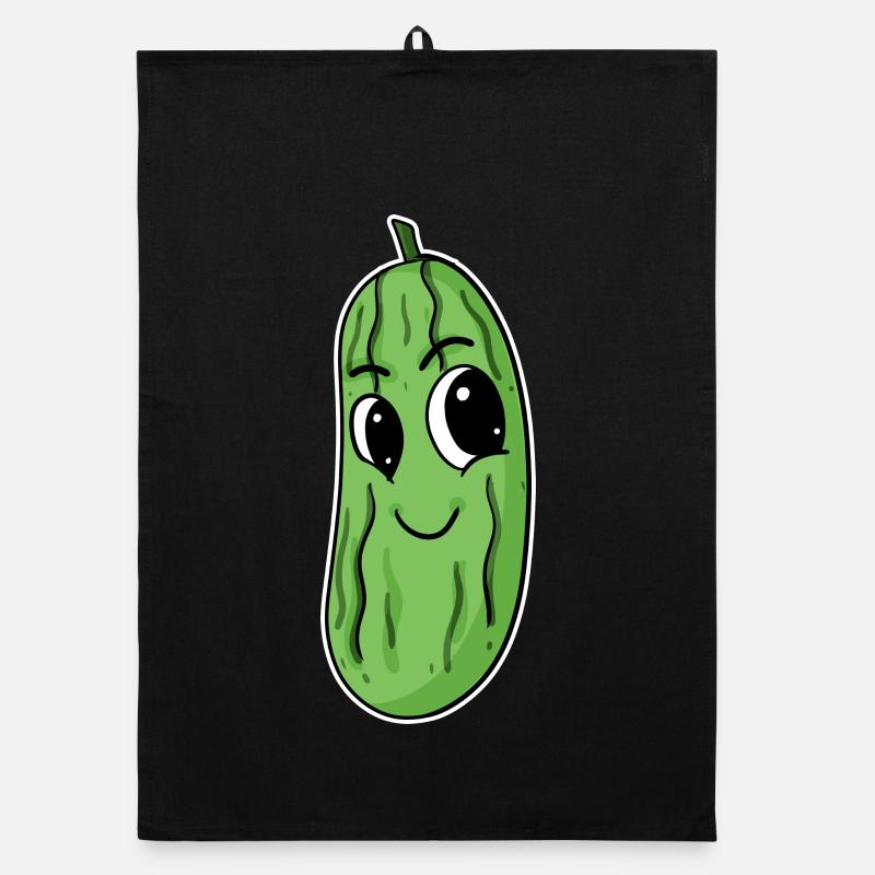 Motif de concombre Torchon bio