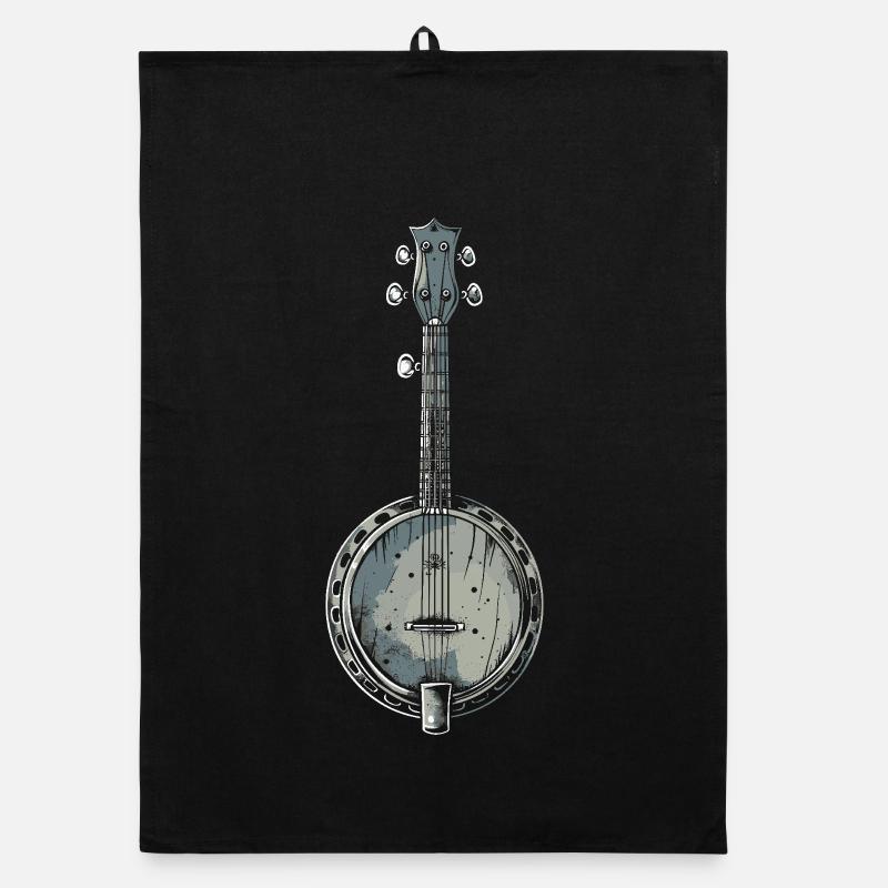 Banjo Graphics Organic dish towel
