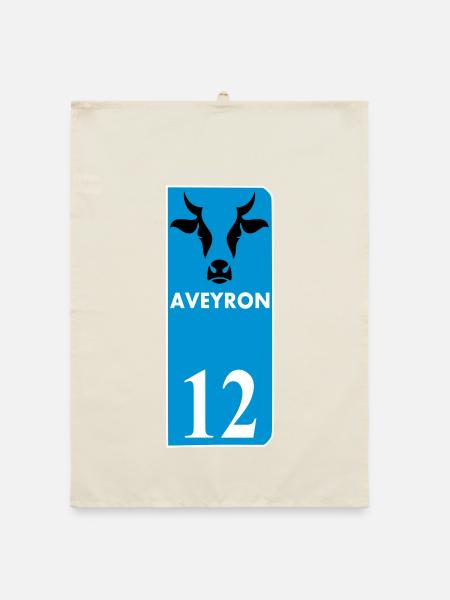 Aveyron - Torchon bio - nature - Devant