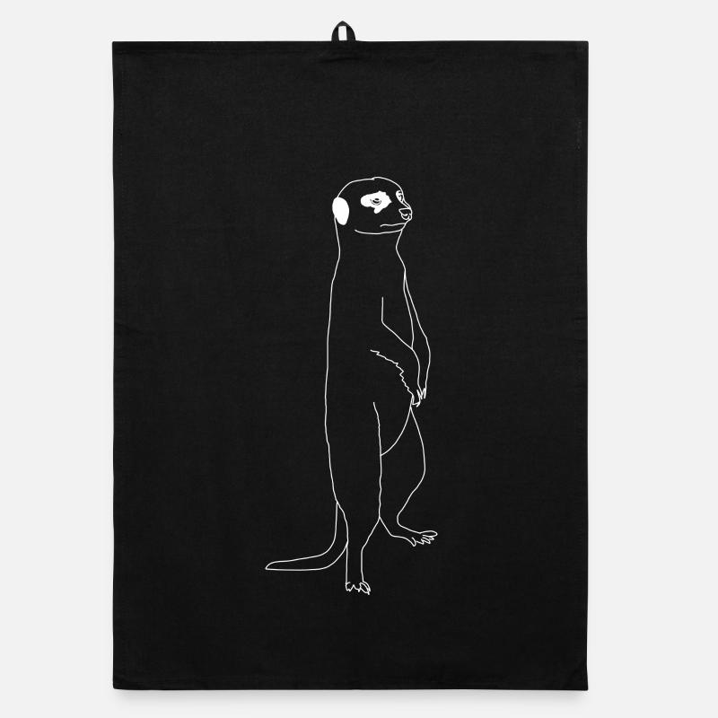 Lineart suricate Torchon bio