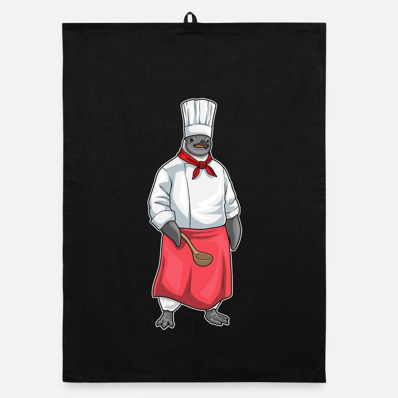 Penguin Chef Chef chapeau Cuisine Torchon bio