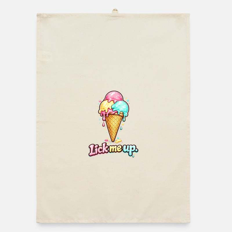 Lécher une glace Torchon bio