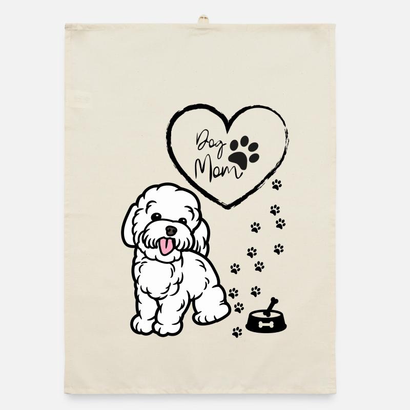 Pull mignon pour maman chien, pull chiot pour femme Torchon bio