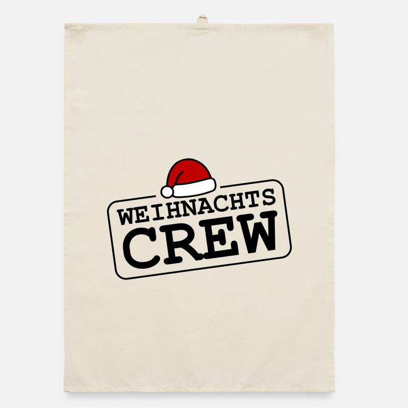 Christmas Crew Organic dish towel
