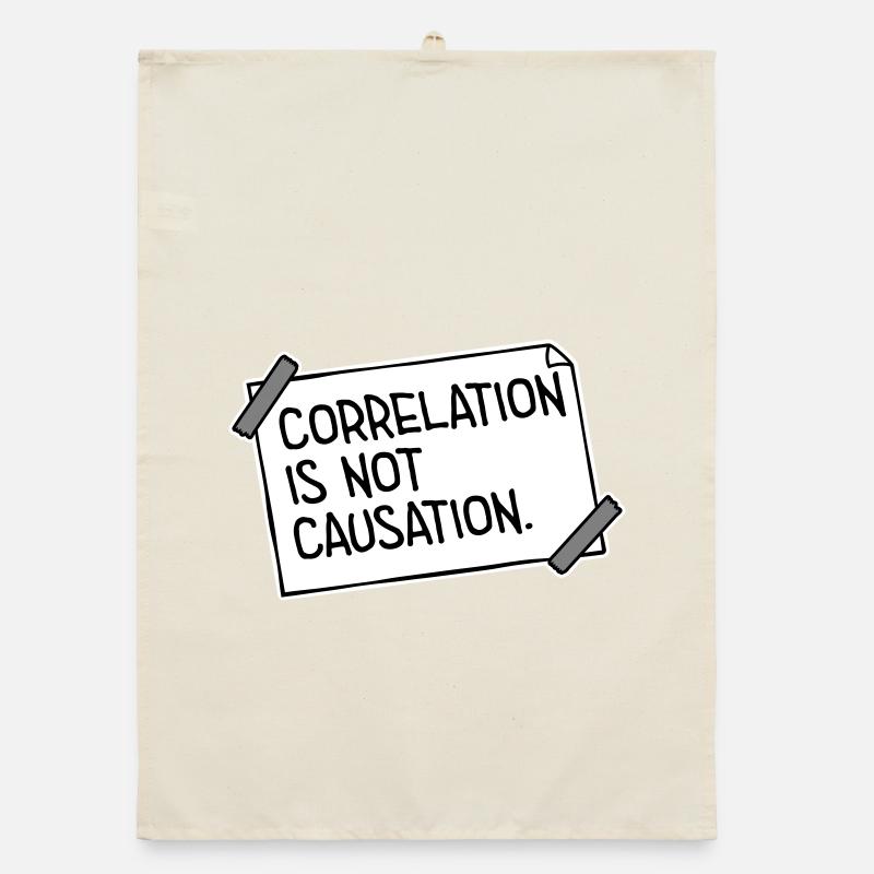 La corrélation n’est pas la causalité : la science des nerds Torchon bio