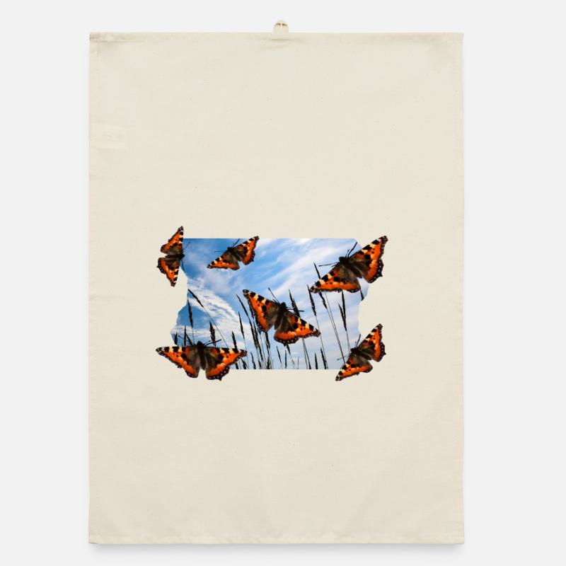 BUTTERFLY Organic dish towel