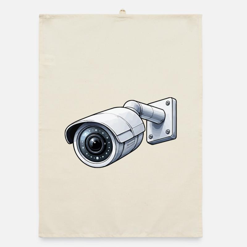 Security Camera Surveillance Camera Organic dish towel