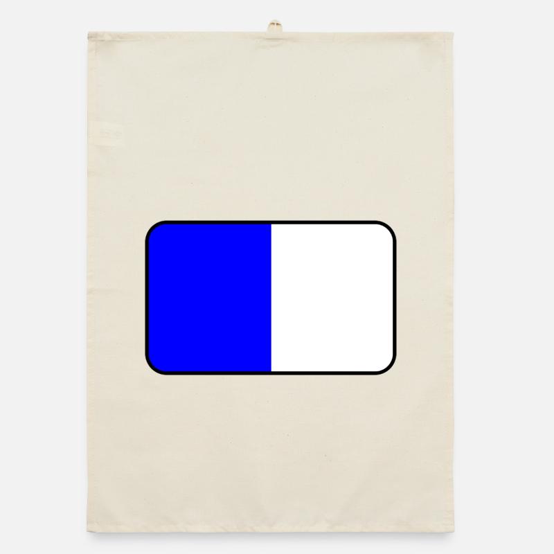 Emblème du drapeau de Spa Torchon bio
