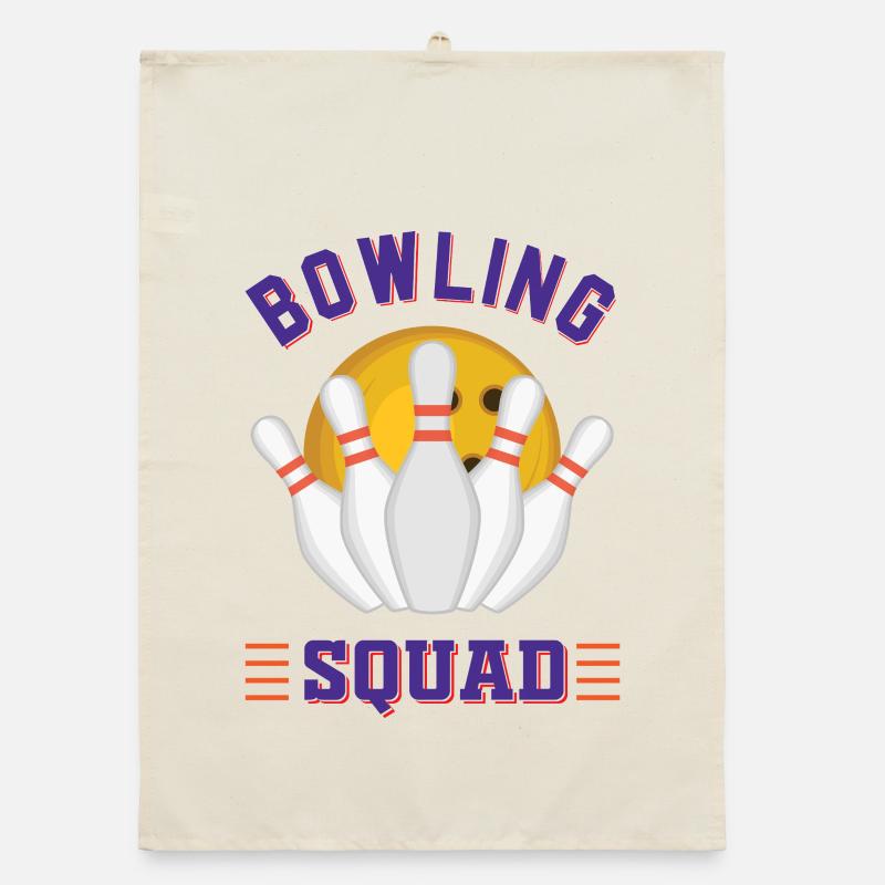 Équipe de bowling Torchon bio