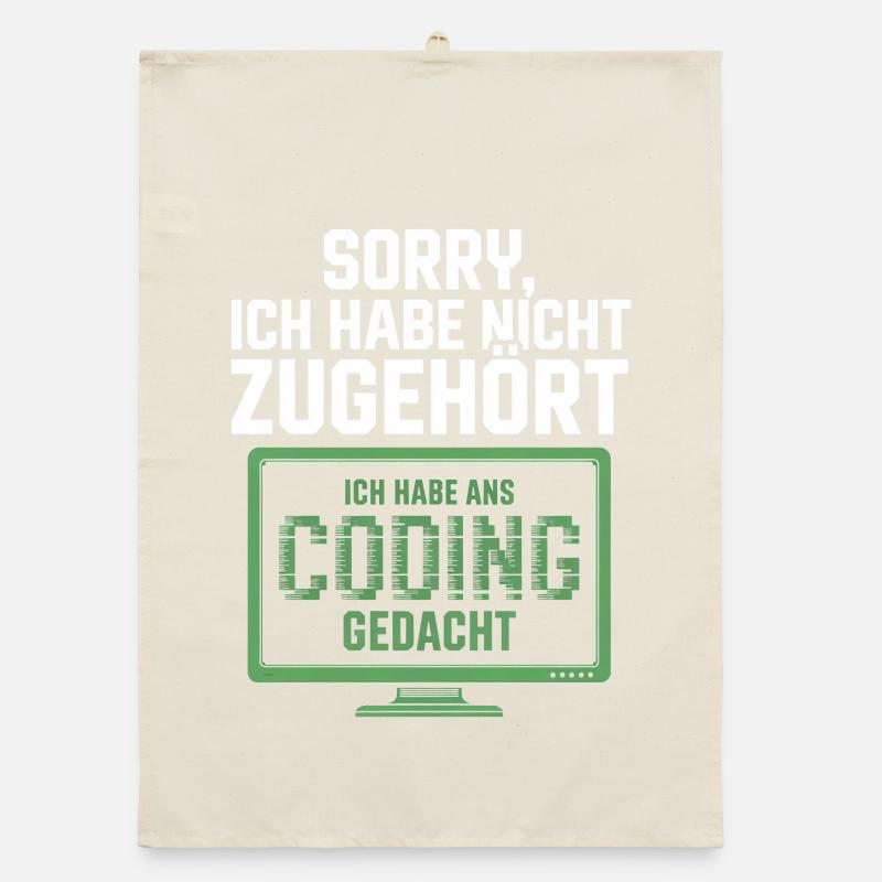 Sorry, I thought coding Organic dish towel