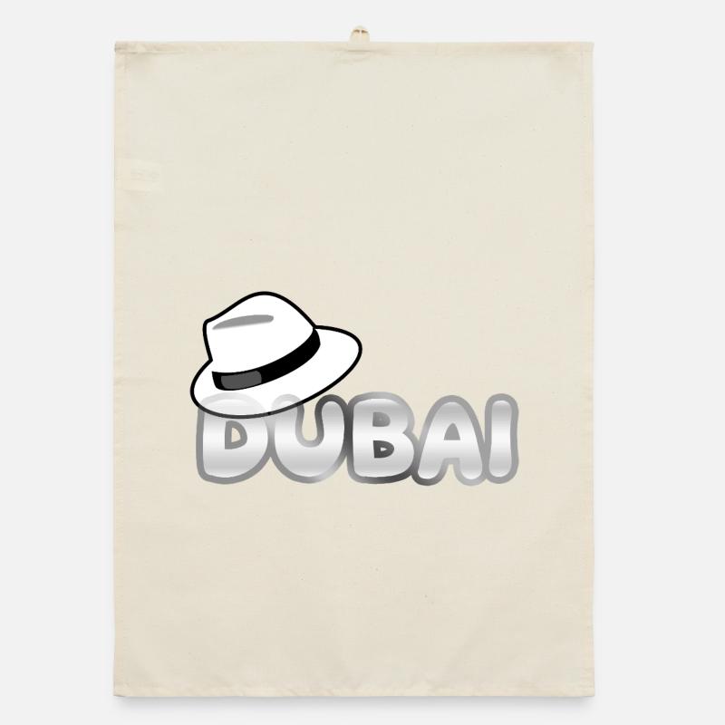 Style de Dubaï avec Fedora Torchon bio