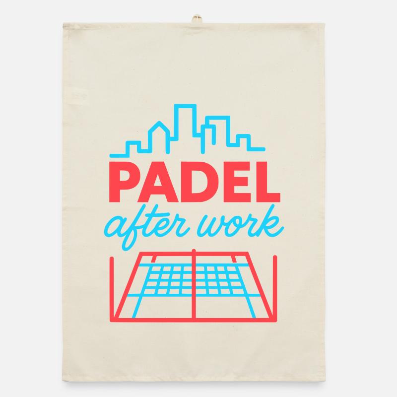 Padel After Work - Organic dish towel - nature
