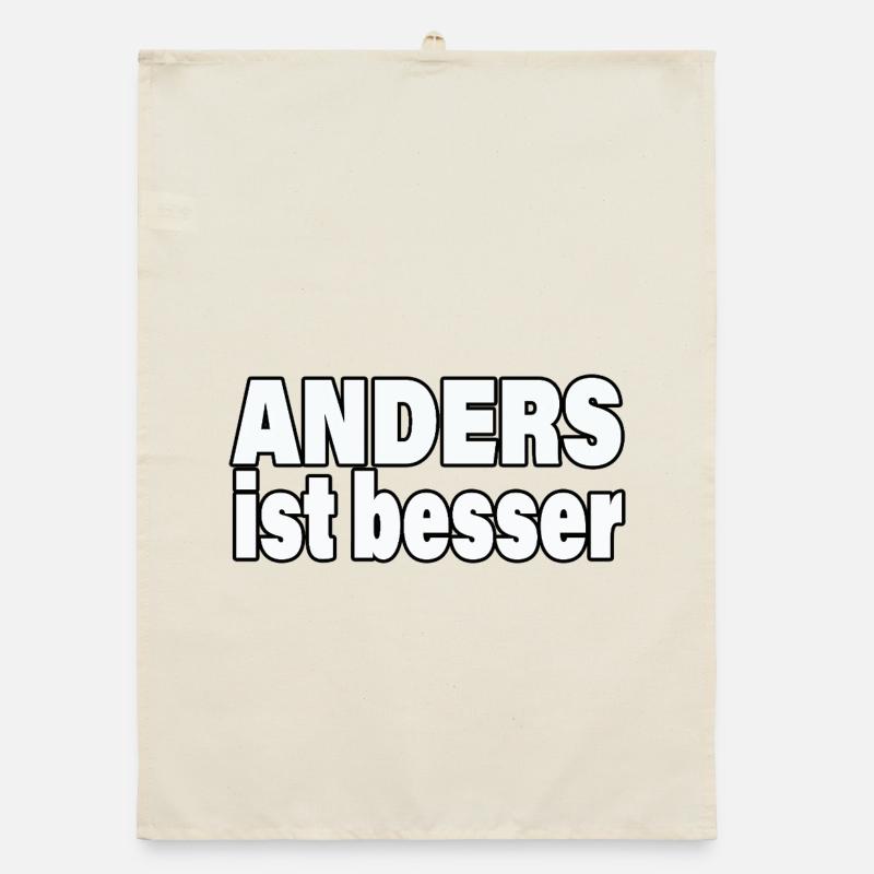 DIFFERENT IS BETTER Organic dish towel