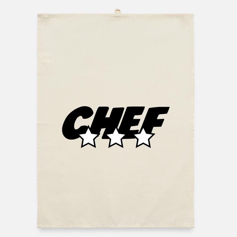 Chef - Kitchen - Cook Organic dish towel