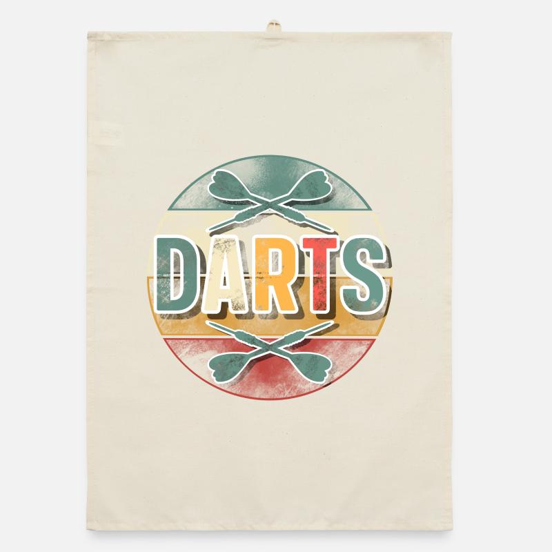 Fléchettes Darten Dart Torchon bio