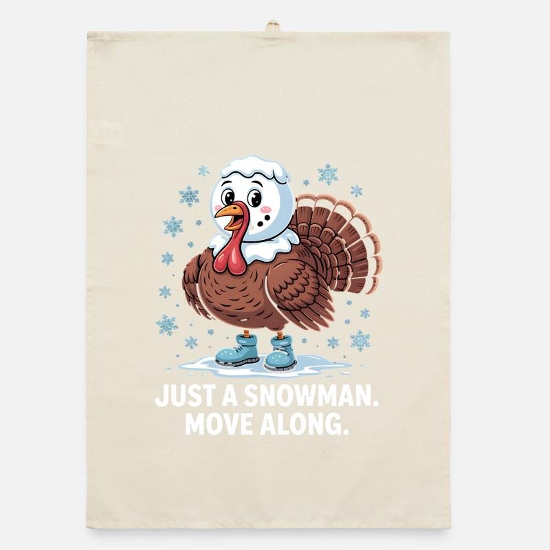 Pas de dinde pour le dîner Torchon bio