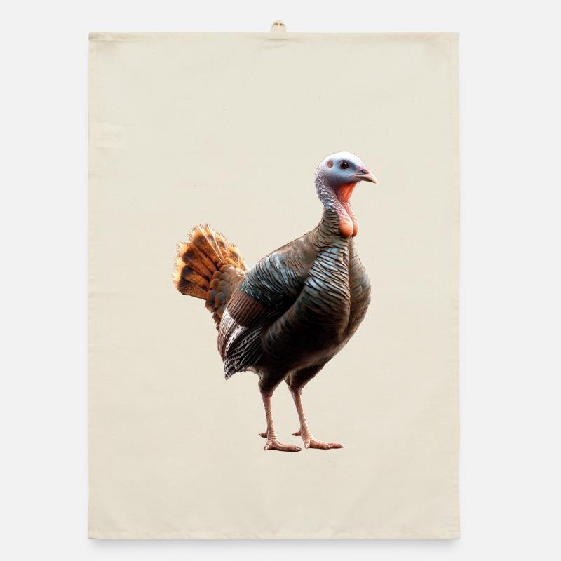 Dinde Poules Oiseaux Dinde Torchon bio