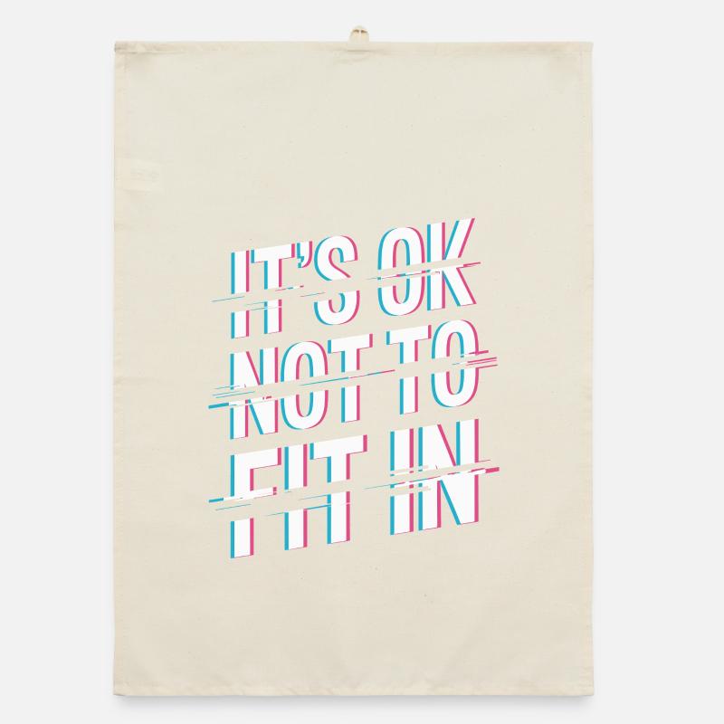 C’est normal de ne pas s’intégrer à la motivation de l’individualité Torchon bio