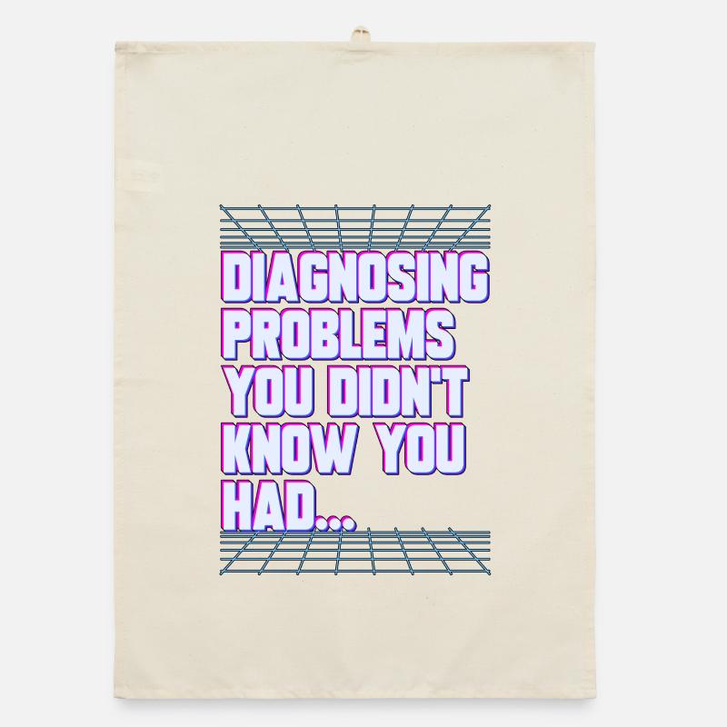 Nurse Practitioner Diagnosing Problems Nursing Organic Geschirrtuch