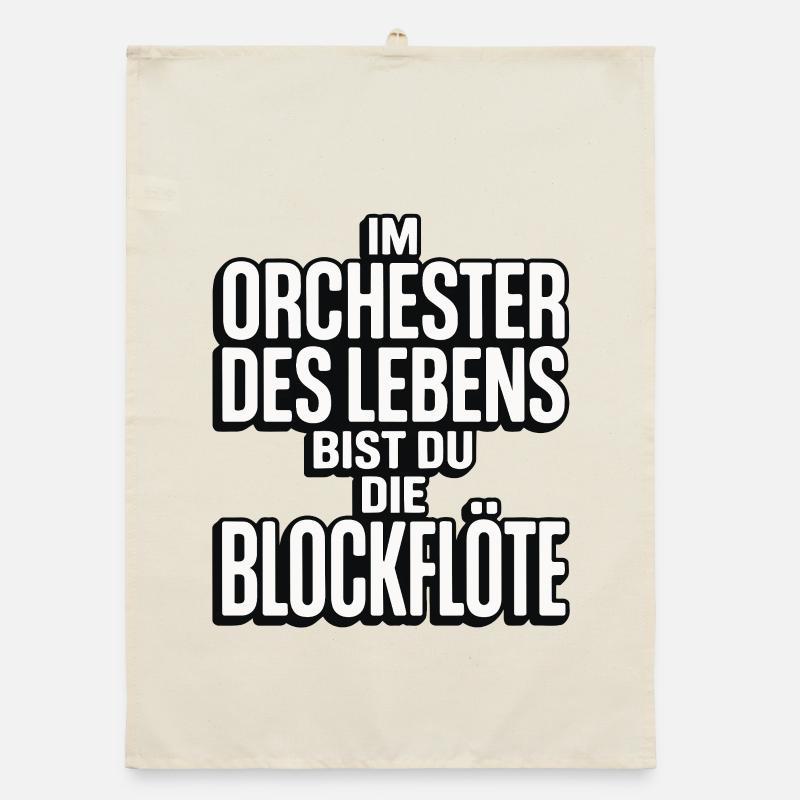 Conception de flûtes à bec de l’Orchestre de la Vie Torchon bio