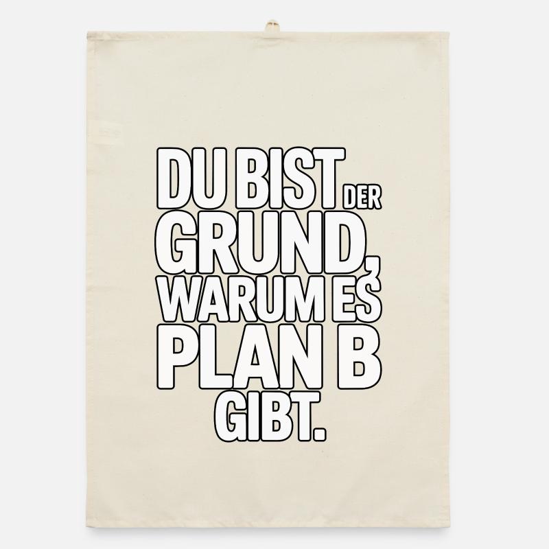 C’est à cause de toi qu’il y a un plan B Torchon bio