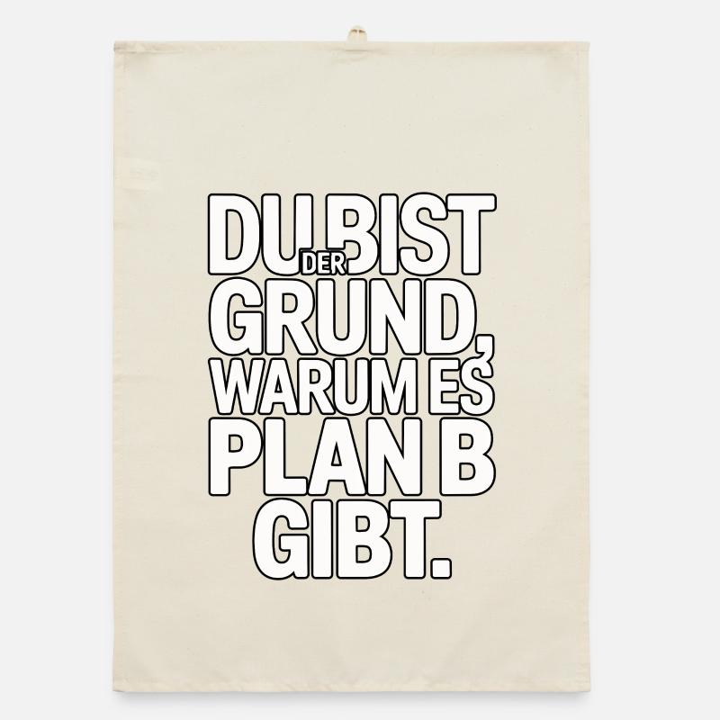 C’est à cause de toi qu’il y a un plan B Torchon bio