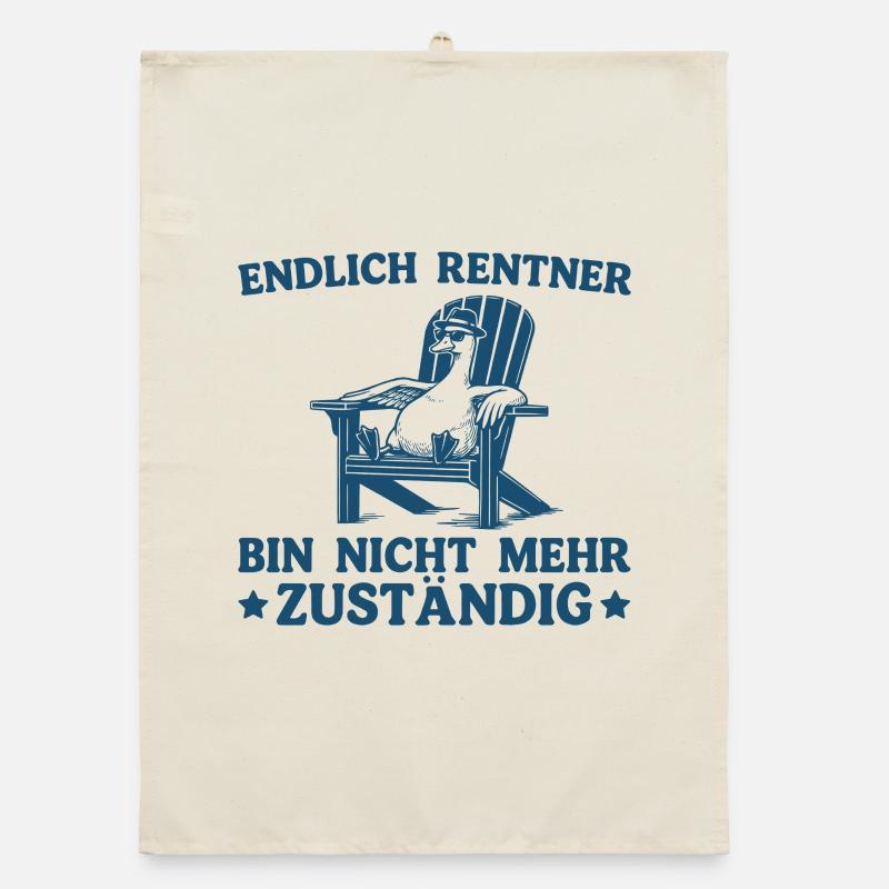 Finally pensioner am no longer responsible goose Organic dish towel