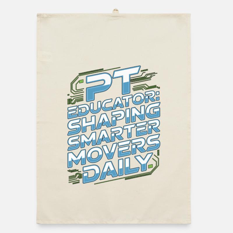 PT Educator Shaping Smarter Movers PT Instructor Organic Geschirrtuch