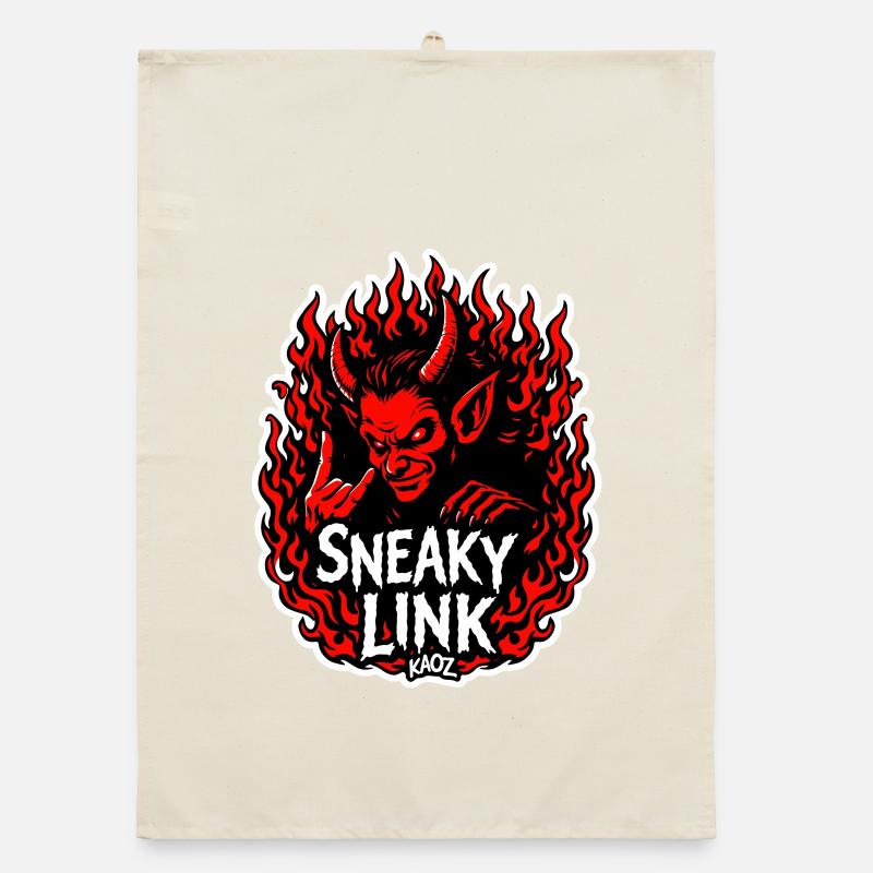 Infernal Sneaky Link Organic dish towel
