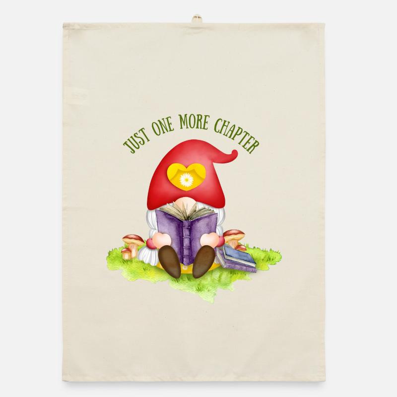 Just One More Chapter Organic dish towel