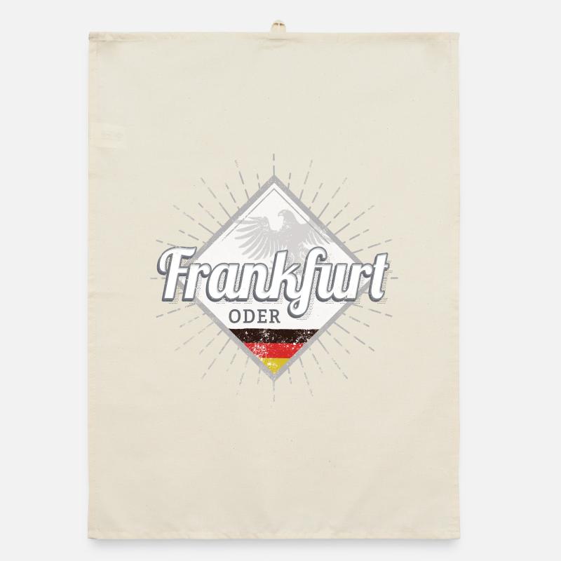 Frankfurt an der Oder in Deutschland Brandenburg Organic Geschirrtuch