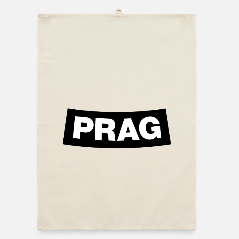Prague Chapter Element (Bachelor Party MC Rocker Design) Organic dish towel