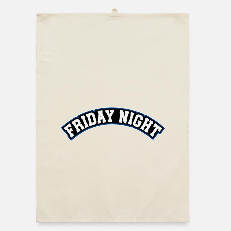 Conception d’arcade rétro du vendredi soir Torchon bio