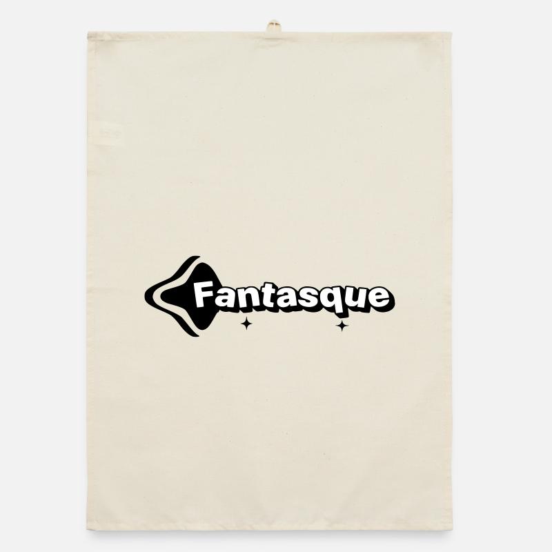 Fantasque Noir et Blanc Torchon bio