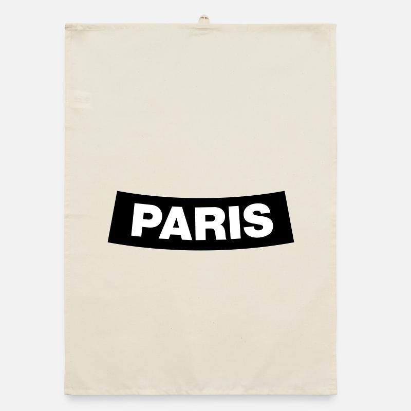 Paris Chapter Element (JGA MC-Rocker-Design) Organic Geschirrtuch