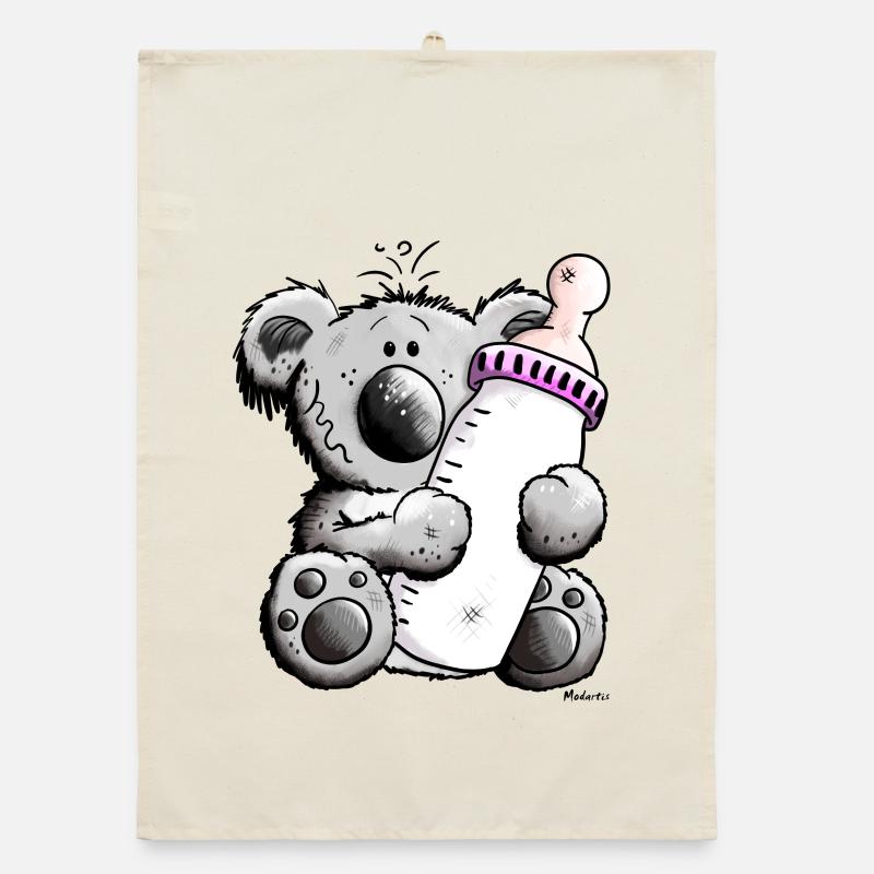 Bébé koala Torchon bio