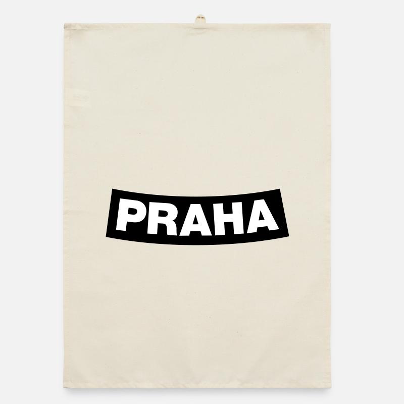 Praha Chapter Element (Bachelor Party MC Rocker Design) Organic dish towel