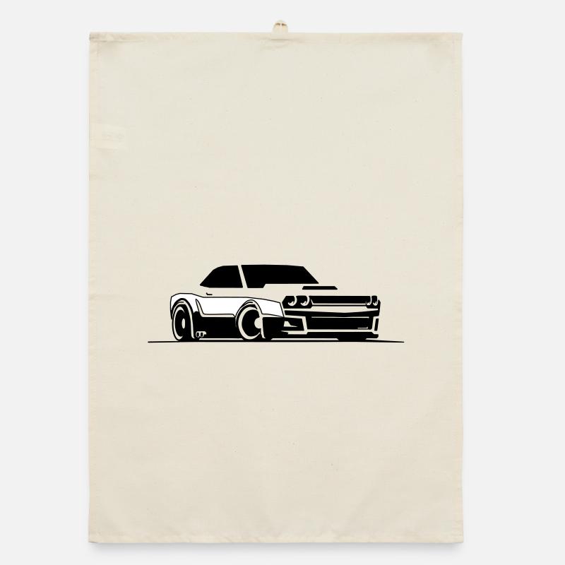 Challenger SRT Hellcat Organic dish towel