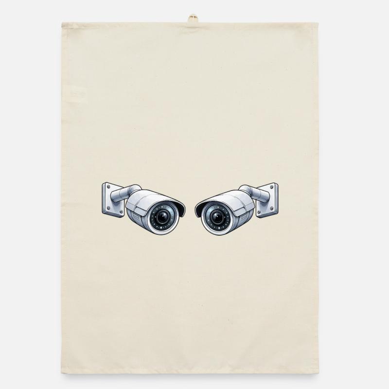 Surveillance Camera Organic dish towel