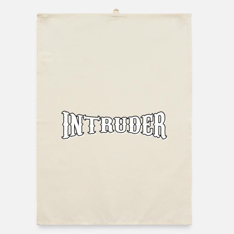 intruder hacker eindringling clan sticker computer Organic Geschirrtuch