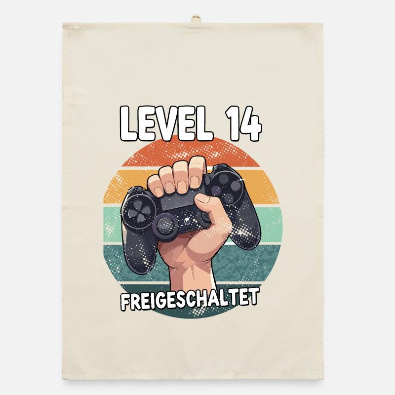 Level 14 Unlocked Controller Organic dish towel