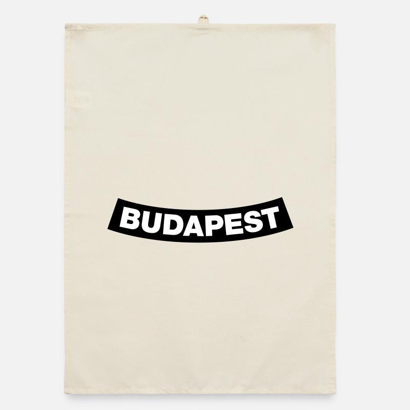 Budapest Chapter Element (JGA MC-Rocker-Design) Organic Geschirrtuch